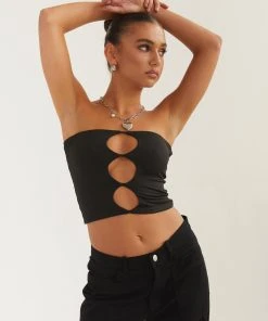 Silk X Peppermayo Organic Forms Tube Top - Shadow -Peppermayo cloth-shop 48228f4abe9e4b27ab9d40e6190256e7 scaled