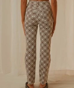 Peppermayo Exclusive Electric Avenue Pants - Choc Retro -Peppermayo cloth-shop 484789e9380a4faa9a16701883e13756 scaled