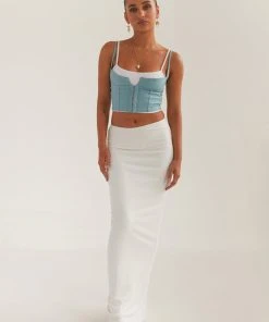 Silk X Peppermayo Fusion Crop Top - Antiqued Aqua -Peppermayo cloth-shop 493aa140a74744ef91a7c790489a3236 scaled