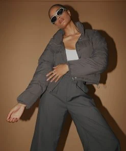 Nude Lucy Topher Puffer Jacket - Coal -Peppermayo cloth-shop 4a65e07e019c45f1a29ed8f581e11e35 scaled