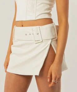 Peppermayo Exclusive Love Of The Game Mini Skirt - Ivory Snakeskin -Peppermayo cloth-shop 4b1b552276e44e38b55b76d195e179e7