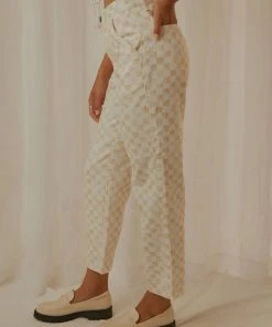 Cools Club California Pant - Sand Checker -Peppermayo cloth-shop 4ba79cc73bcd4ed4979d68ebec2050f9 scaled