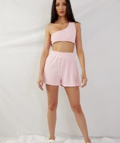 Peppermayo Exclusive Solstice Terry Crop Top - Pink -Peppermayo cloth-shop 4ea117b91fc3480c90918962123f8380 5b5f07bf ccf3 4774 807d fef1942700ce