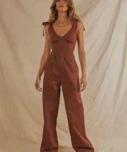 Peppermayo Exclusive Parisian Life Linen Bustier Crop - Choc Brown 7 Peppermayo Exclusive Parisian Life Linen Bustier Crop - Choc Brown -Peppermayo cloth-shop 4f537b03897d48e587784d2603a38a10 scaled