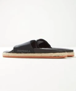 Superga 1908 Slides Organic Canvas Rop - 005 Black -Peppermayo cloth-shop 4fad07a75a7449698f63320bfa5e54b1 scaled