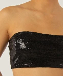 Peppermayo Exclusive Emma Sequin Bustier - Black -Peppermayo cloth-shop 50300bfa9a3a42838eecad506efbbf2d