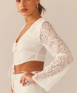 Peppermayo Exclusive Free & Wild Lace Top - Ivory -Peppermayo cloth-shop 53a403fd40db429bb0f4ffd77088a998 scaled
