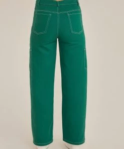 Riley Hubatka X Peppermayo Postcard Drill Carpenter Pants - Military Green -Peppermayo cloth-shop 544e63ac478b44f098e1b4a4f04b0f3c scaled