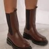 Cult Avenue Annalise Boot - Choc Brown