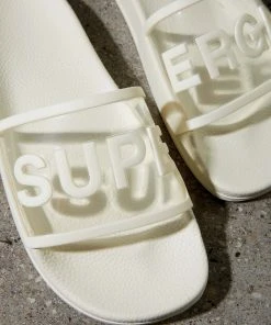 Superga 1908 Slides Clear Identity - X1I White Avorio