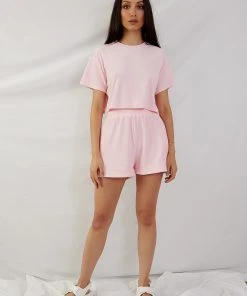 Peppermayo Exclusive Corsica Terry Tee - Pink 7 Peppermayo Exclusive Corsica Terry Tee - Pink -Peppermayo cloth-shop 5805c4fcc10345a88e4e9825f49cf507