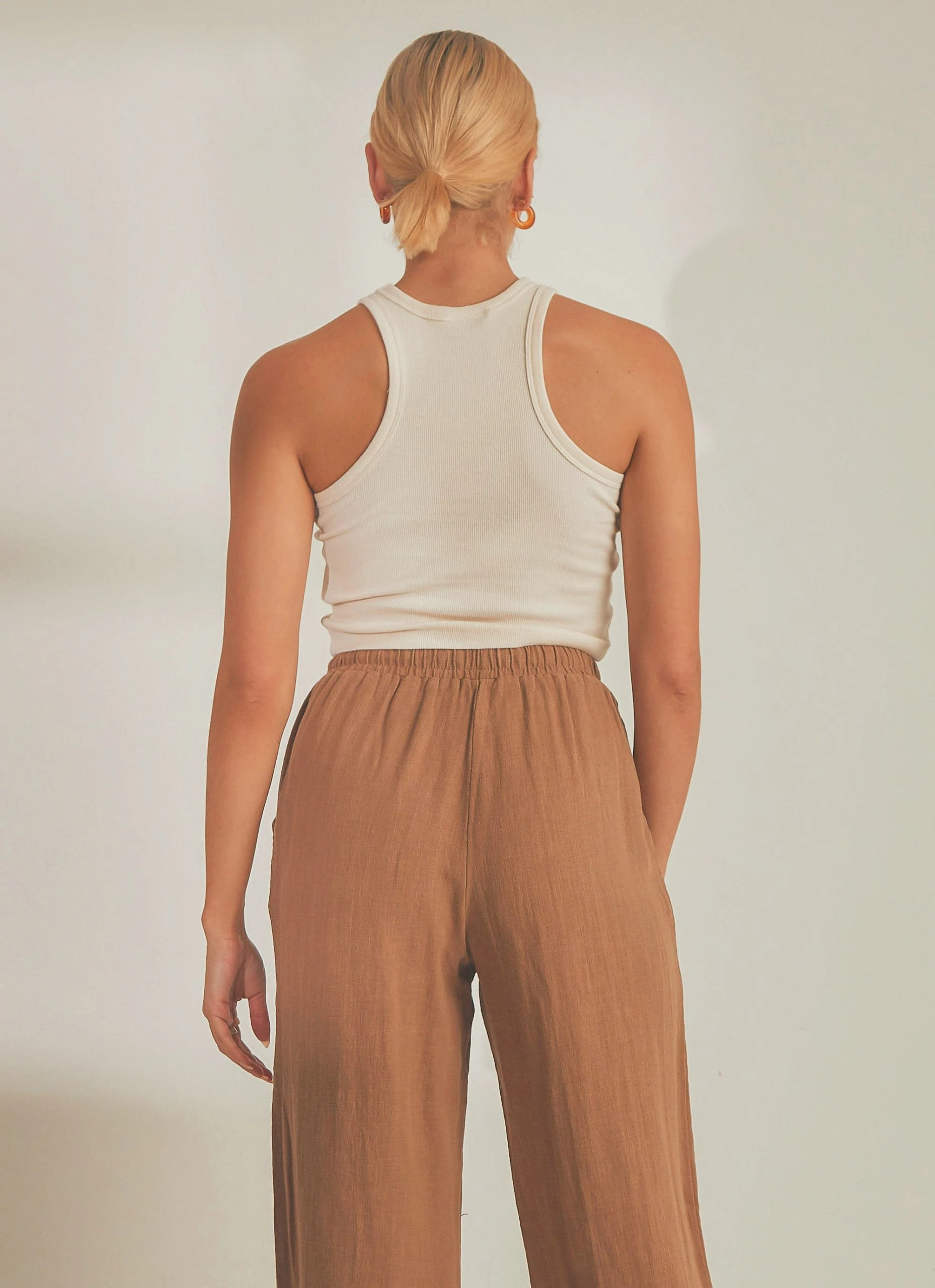 Lee Marley Singlet - Unbleached 5 Lee Marley Singlet - Unbleached - Image 5