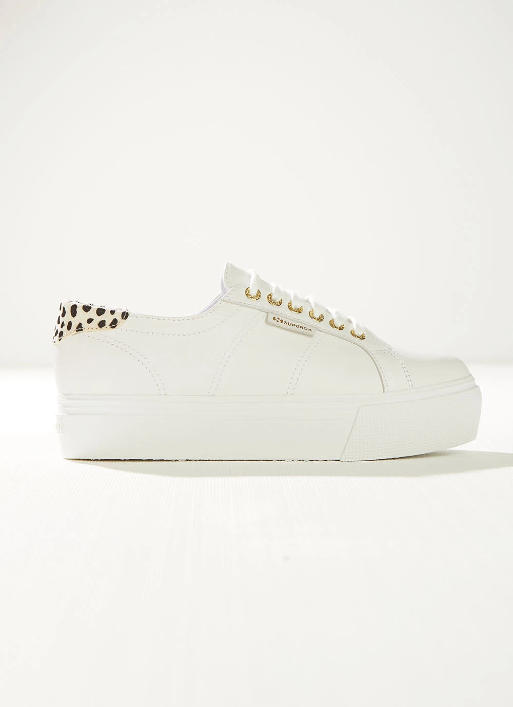 Superga 2790 Goatnappaleaw Pony Hair - White Dalmation 4 Superga 2790 Goatnappaleaw Pony Hair - White Dalmation - Image 4