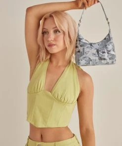 Riley Hubatka X Peppermayo Destination Bustier Drill Top - Sage -Peppermayo cloth-shop 5b8b07fb3aa7470ba2679d390a38a9cd scaled