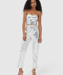 4TH & RECKLESS Philo Trouser - Silver -Peppermayo cloth-shop 60d17e29b9024188a615ab63ae5f9540 scaled