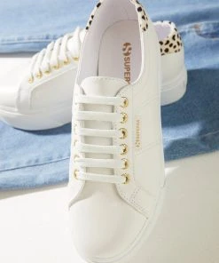 Superga 2790 Goatnappaleaw Pony Hair - White Dalmation