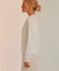 Rolla's 80s Sport Sweater - White -Peppermayo cloth-shop 686f06fe4f7c4b64a343b94b0eef5448