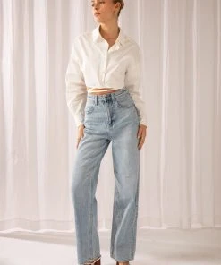 Wrangler Bella Baggy Jean - Peninsula Blues -Peppermayo cloth-shop 6f13b262cbb64a7d92a18a0fcbfe097d