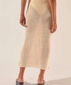 Peppermayo Exclusive Road Trips To The Coast Crochet Midi Skirt - Seashell -Peppermayo cloth-shop 6f47247d6fc74d5a9e3cda84a9bfc277 scaled