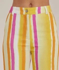 Riley Hubatka X Peppermayo Estate Pants - Sunset Stripe -Peppermayo cloth-shop 6f5cb86c82fd40eebec682ffefec4a97