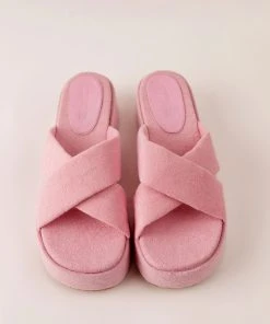 Cult Avenue Rule The World Terry Slides - Sherbet -Peppermayo cloth-shop 709e0284dd9548f6a6e0e9f57cf25d79