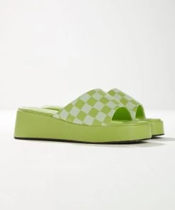 Cult Avenue Kimora Mule - Lime Checkerboard -Peppermayo cloth-shop 7143c1db819641d9b402d52b56b83c97 scaled
