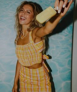 Peppermayo Exclusive Sun Down Linen Top - Splice Check 8 Peppermayo Exclusive Sun Down Linen Top - Splice Check -Peppermayo cloth-shop 71e133d9b4f544398f58686425fda04d scaled