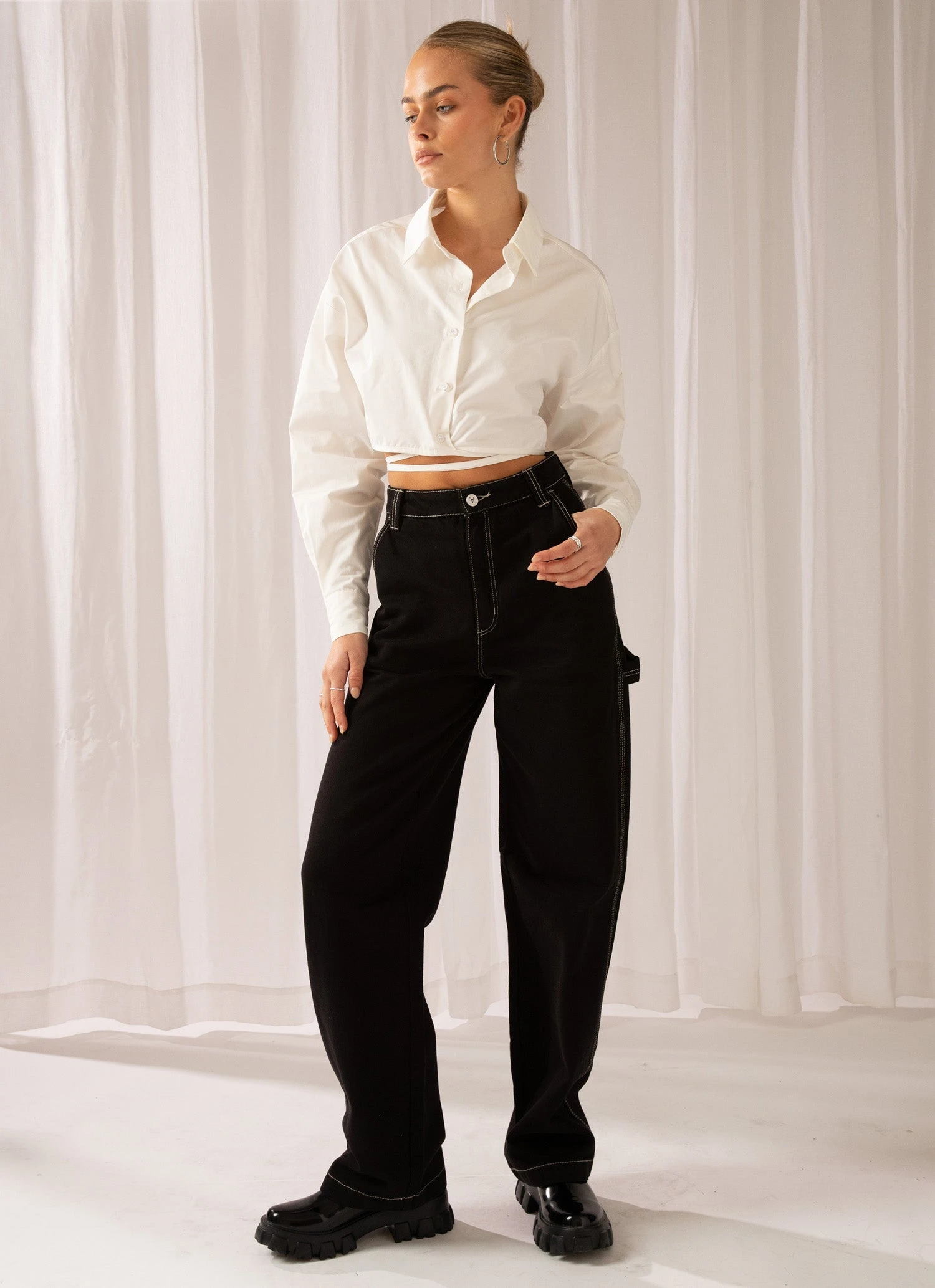 Abrand A Carrie Carpenter Black - Jet Black 3 Abrand A Carrie Carpenter Black - Jet Black - Image 3