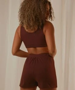 Peppermayo Exclusive PM Basic Organic Cotton Crop - Choc Brown -Peppermayo cloth-shop 7485f63ae40349eabeccd433507a13bb scaled