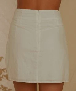 Peppermayo Exclusive European Edition Mini Skirt - White -Peppermayo cloth-shop 752351b04c854347b0f59b03eece7aae scaled
