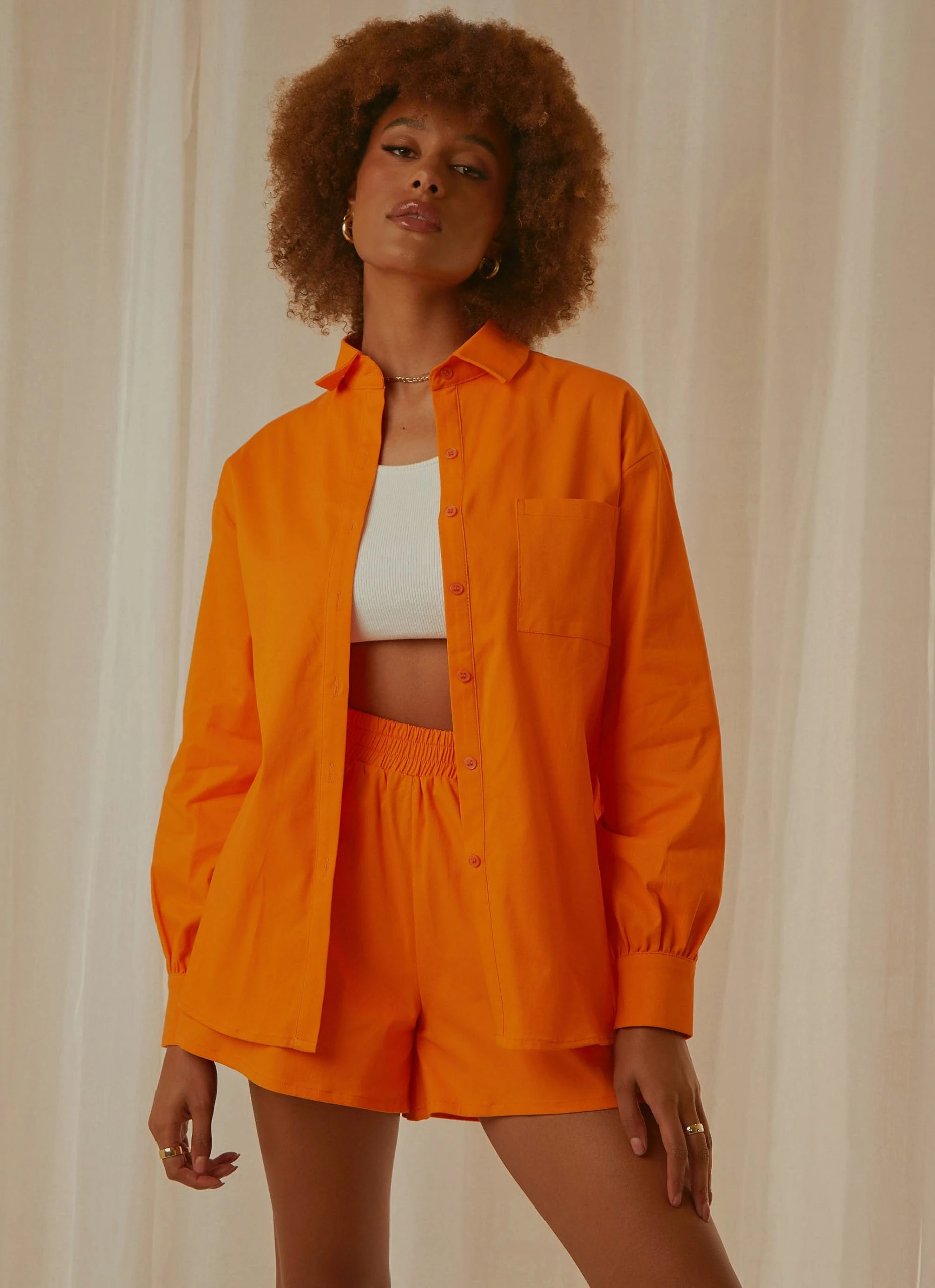 Peppermayo Exclusive Daydreams Shirt - Tangerine 2 Peppermayo Exclusive Daydreams Shirt - Tangerine - Image 2