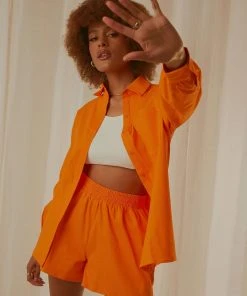 Peppermayo Exclusive Daydreams Shirt - Tangerine