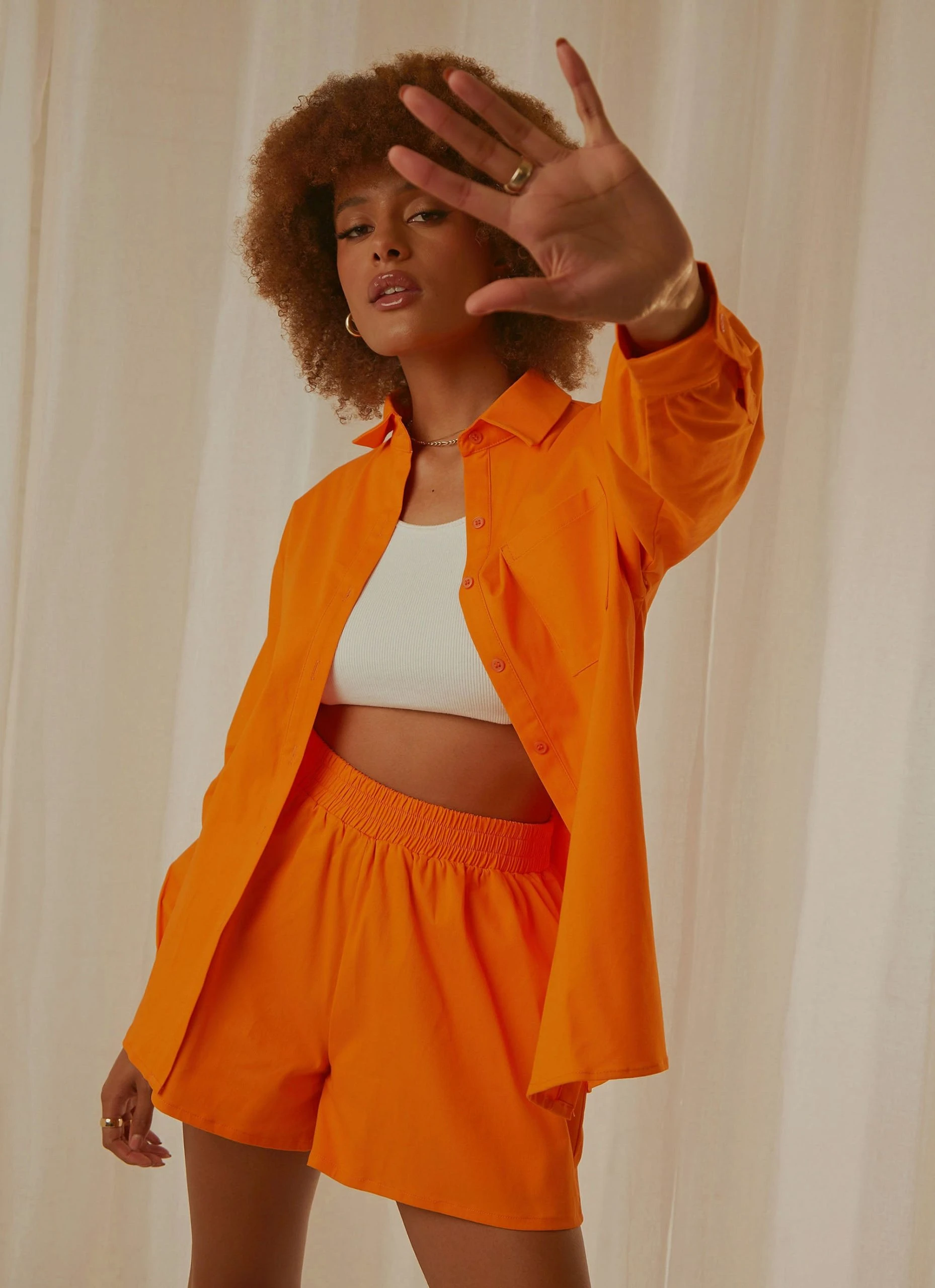 Peppermayo Exclusive Daydreams Shirt - Tangerine 1 Peppermayo Exclusive Daydreams Shirt - Tangerine