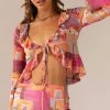 Peppermayo Exclusive Sweet And Sultry Tie Top - Sunset Building