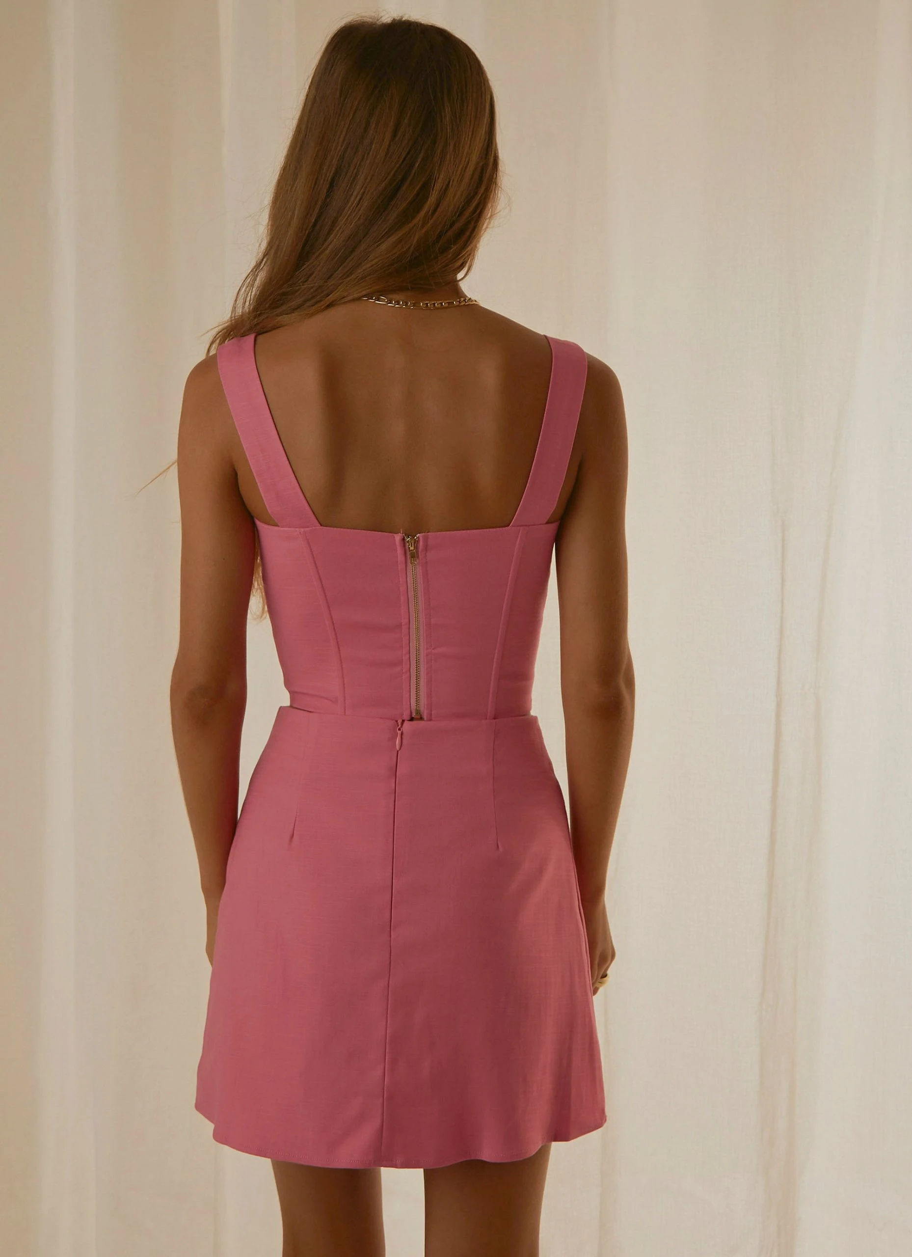 Peppermayo Exclusive Pastel Skies Bustier Top - Pink 6 Peppermayo Exclusive Pastel Skies Bustier Top - Pink - Image 6