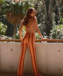 Peppermayo Exclusive Catching Last Light Pants - Golden Hour Stripe -Peppermayo cloth-shop 7b36ab0579d243c59496d9985a8ee55e scaled