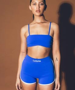 LaHana Swim Zadie Crop - Midnight Blue