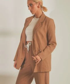 Nude Lucy Marvin Blazer - Coffee 8 Nude Lucy Marvin Blazer - Coffee -Peppermayo cloth-shop 7dab3b77c04849ff857472c48a7caafc scaled