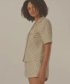 Vacancy Supply Blaze Organic Linen Shirt - White-Crème -Peppermayo cloth-shop 7ebaa32baa594531bcb562c96817fa2c scaled