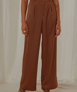 Peppermayo Exclusive Milano Satin Pant - Choc Brown 7 Peppermayo Exclusive Milano Satin Pant - Choc Brown -Peppermayo cloth-shop 807db015d4ff4db9967f38f7f1cd89c9 scaled