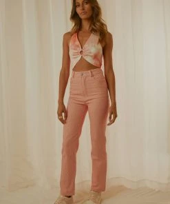 Peppermayo Exclusive Carmody Halter Top - Peach Tie Dye -Peppermayo cloth-shop 814bce2b4e3b458d9f3e5a98e7d59583 scaled