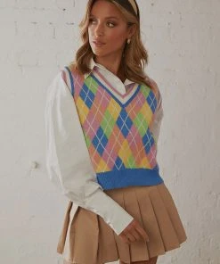 Peppermayo 90s Inspired Sweater - Multi Coloured