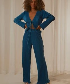 Peppermayo Exclusive 90s Muse Pants - Cobalt -Peppermayo cloth-shop 81eb02c4c102473b82f89288d40140fa