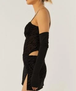 Peppermayo Exclusive Put Me First Bodysuit - Burnout Black -Peppermayo cloth-shop 8515fc00468a4ba192a6afa35f05f573