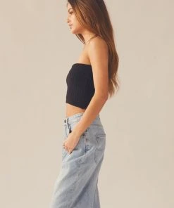 Peppermayo Exclusive April Knit Tube Top - Black -Peppermayo cloth-shop 862082c5bc3442b1a8b6d42cfd5d3fd1