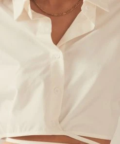 Peppermayo Exclusive Tailored To You Tie Shirt - White 11 Peppermayo Exclusive Tailored To You Tie Shirt - White -Peppermayo cloth-shop 87bc8fcb0240478da03abef3a2187fa6