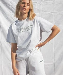 Vacancy Supply Campus Lounge Short - Grey Marle -Peppermayo cloth-shop 880de7d488ee4dfd97544d9498352095