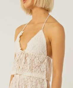 Peppermayo Exclusive All The Ways To Love Lace Cami - Ivory -Peppermayo cloth-shop 8b862710d66a4698af5bd0665c9d89fd