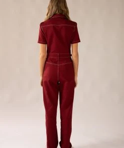 Peppermayo Exclusive Carpenter's Boilersuit - Redwood -Peppermayo cloth-shop 8c67c061dce74151a6decf0e961ed542