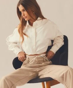 Peppermayo Exclusive Tailored To You Tie Shirt - White 10 Peppermayo Exclusive Tailored To You Tie Shirt - White -Peppermayo cloth-shop 8d66a87cdfb548cab94fe2def7083b07